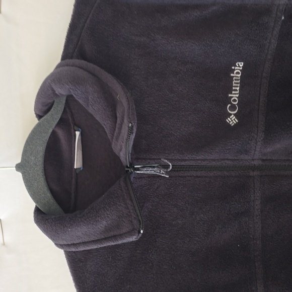 Columbia men M Steens Mountain 2.0 full zip fleece jacket black - Picture 2 of 6